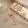 Diy Jewelry Findings Gold Plated Brass Necklace Jewelry Spring Clasp for Jewelry Making Accessories
