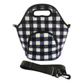 Neoprene Lunch Bag Insulated Carrying Pouch Picnic Lunch Box Container Reusable Lunch Tote with Shoulder Strap for Men Women Kid