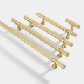 Modern Golden Luxury Solid Brass Cabinet Knobs Handles Knurl Design for Kitchen Furniture Drawer Wardrobes Shoe Cabinets Pulls