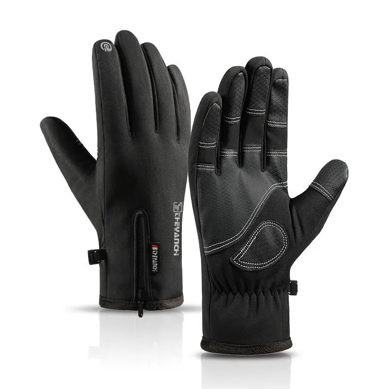 Windproof Snow Cycle Winter Gloves Touch Screen Custom Waterproof Winter Ski Gloves