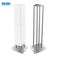 ESI XT-S4X656TOTEM 6.56ft Truss Totem Package with 30" Base Plate & White Scrim Cover