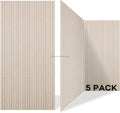 Grooved 100% Recycled PET Acoustic Panels Decorative Wall Board Felt Soundproof for Office and KTV