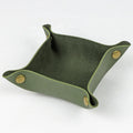 Wholesale Custom Logo PU Leather Valet Tray Detachable Square Desk Organizer for Premium Corporate Gifting
