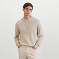 Custom logo Plus Size Pullover Streetwear Cashmere Wool Mohair Vintage Design Knitted Men's Hoodies Sweatshirts