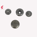 Lihui Hardware Custom Made Garment Jacket Snap Buttons with Brand Logo Custom Clothes Metal Dome Shank Button With Engraved Logo