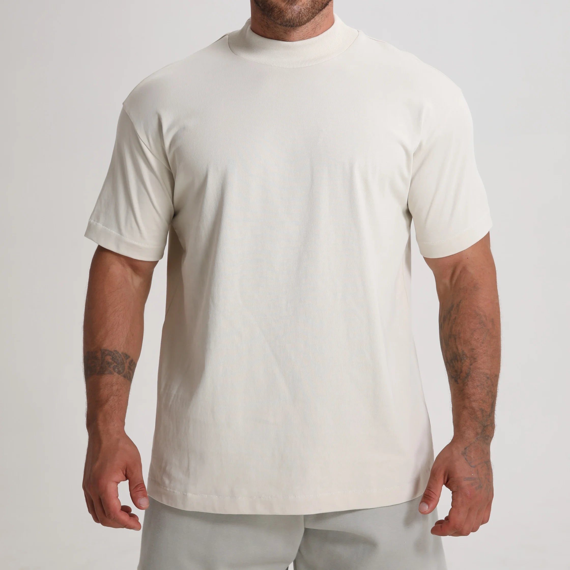 Summer 280 Grams 100% Cotton Plain Cotton Tshirt Mens T Shirt White Cotton Tshirt