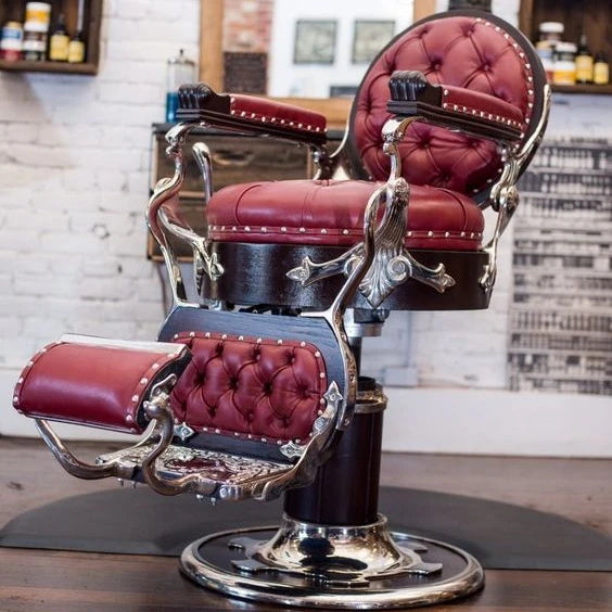 Old Style Barber Shop Hair Styling Chair Salon Barber Chair for Sale