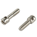 Low Price DIN404 Slot Hole Spherical Cheese Head Electric Meter Slotted Capstan Sealing Screws M4
