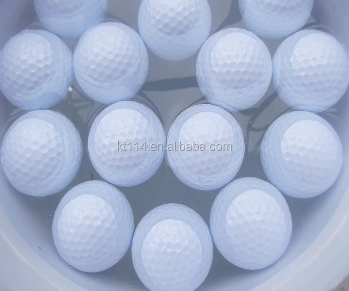B&G KT115 Floating Two-Piece Dupont Surlyn Golf Balls Training Aid with 70 Hardness 45G for Water Range Use