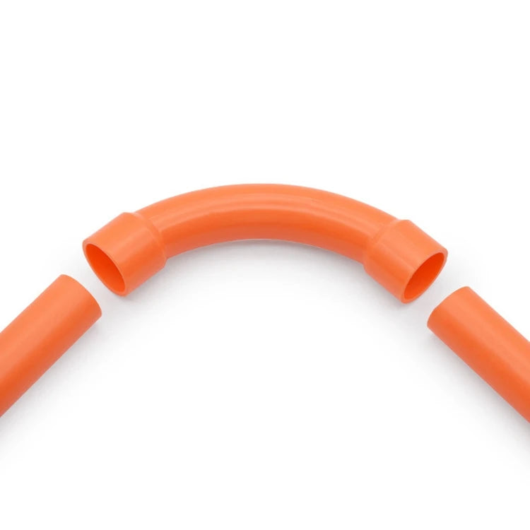 Pvc Electrical Plastic 20mm Elbow White