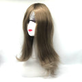 Customized Dye High Density Straight Thin Skin Injection Transparent Front French Glueless Cuticle Aligned Human Braided Hair 18
