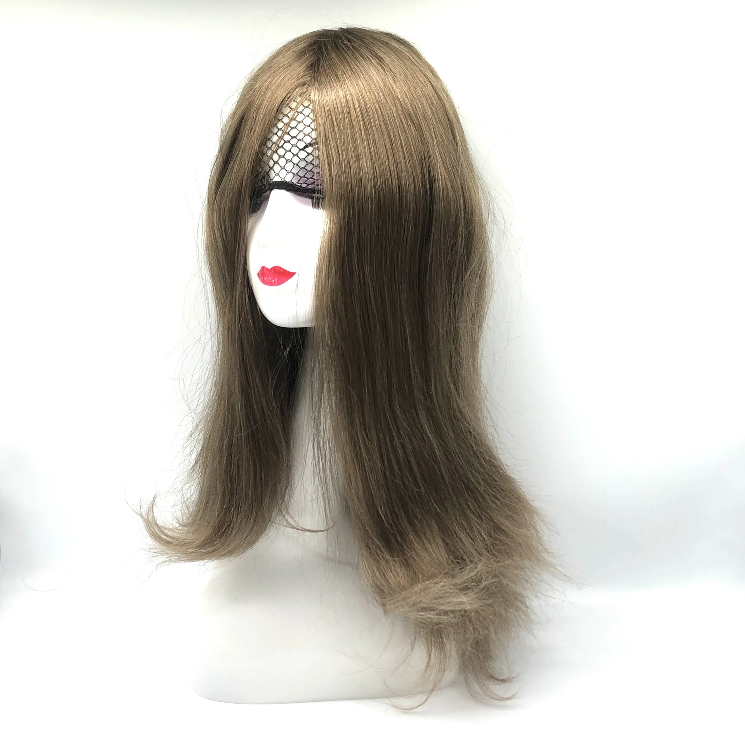Customized Dye High Density Straight Thin Skin Injection Transparent Front French Glueless Cuticle Aligned Human Braided Hair 18