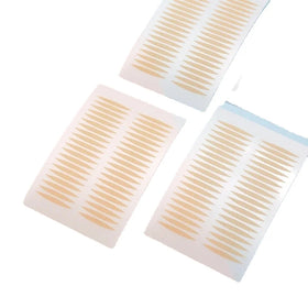Clear Beige Stripe Sticker Decal Natural Eye Makeup Self-Adhesive Double Eyelid Tape with Tool