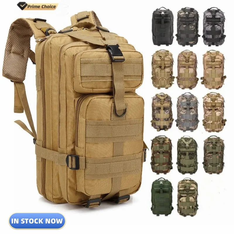 3P Gym Backpack Wholesale 20-25L Digital Dessert Jungle Waterproof Laptop Camping Hiking Tactical Bag Backpack