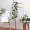 2023 New Arrival Wedding Centerpieces Decorative Garland Arrangement Decoration Ball Rose Artificial Flower Table Runner