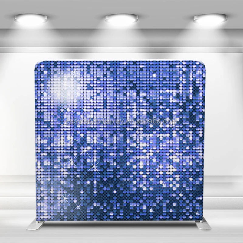 Factory Directly Sale Aluminum Tube photo booth backdrop pillow case stand for decoration for Wedding Events