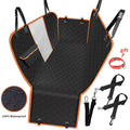 Dog Car Seat Cover Waterproof Pet Transport Dog Carrier Car Backseat Protector Mat Car Hammock for Small Large Dogs