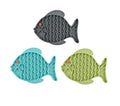 Wholesale Anti-Choking Lick Mat Fish Shape Dog Silicone Lick Mat for Dogs