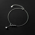 925 Sterling Silver Cubic Zirconia Star Big Dipper Shape Anklets Bracelets Trendy CZ Anklet Feet Jewelry for Women