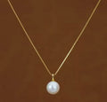 Zooying 925 Sterling Silver Simple Bridesmaid Minimalist Pearl Chain Necklace for Women Wholesale Custom Jewelry