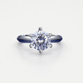 S925 Sterling Silver Moissanite Rings Exquisite Shiny Rings for Women Engagement Jewelry