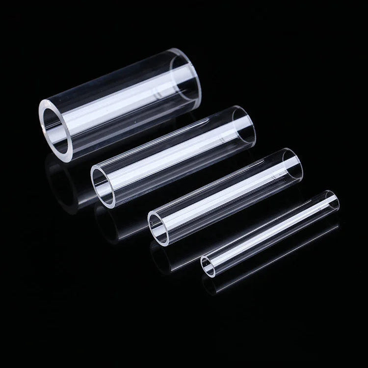 Quartz Tube Transparent Heat Resistant Glass Pipe