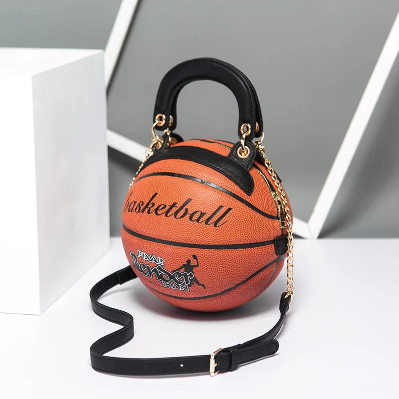 2022 Basketball Bags Women Purse Blue Black Basketball Purse Handbags for Womens Girls