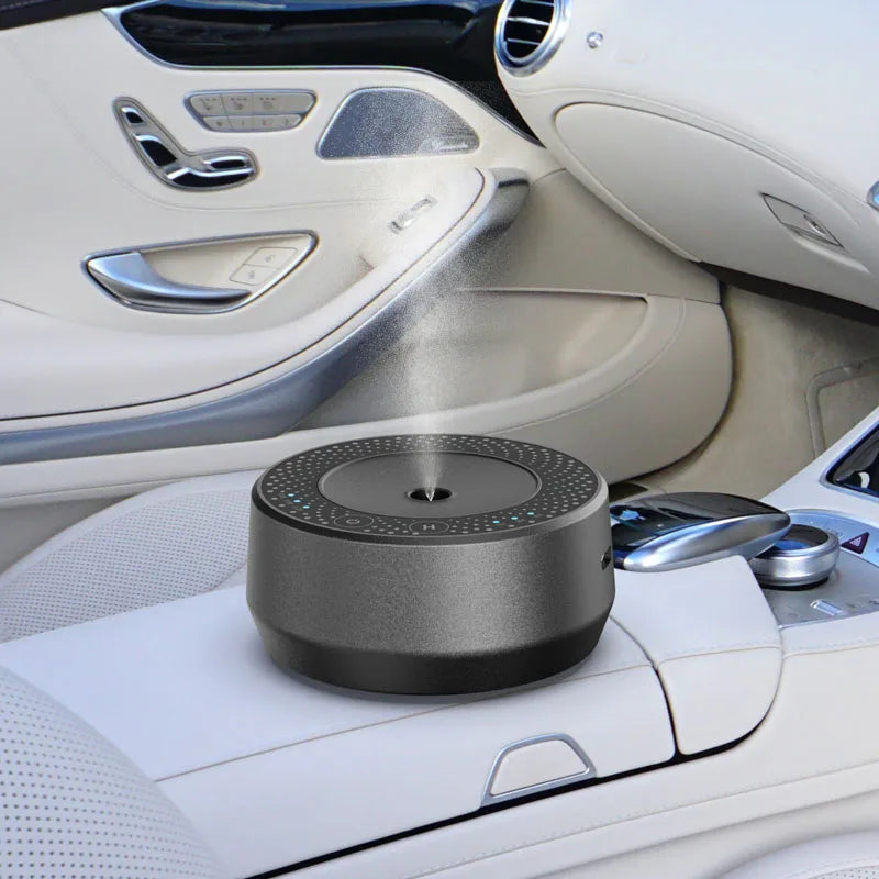 Custom Luxury Electric Car Diffuser Moving Sensor Waterless Air Freshener Odor Purifier Rechargeable Scent Ifuser for Essential