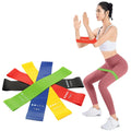 5 PCS Factory Supply Can Custom LatexResistance Stretch Mini Loop Bands for Exercise Women Workout Home Gym Yoga Strength