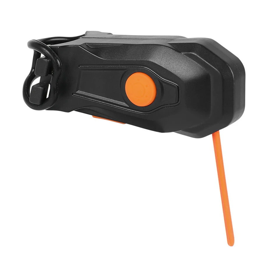 Factory Hot Portable Waterproof Creative Safety Warning Light Usb Rechargeable Built-In Battery Abs Bike Tail Led Bicycle Lights
