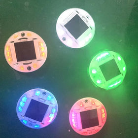 Round Shape PC Material Solar Garden Lights Outdoor Waterproof Led Solar Road Stud