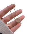 Wholesale 18K Gold Plated Stainless Steel Necklaces Trendy Fashionable Butterfly Shape Copper Jewelry for Women Bulk Crystal
