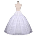 AL0712 Goods Plus Size Wedding Dress Bride Petticoat 2-Layer Crinoline with 6 Hoops and 2-Yarn Underskirt Quality Petticoats
