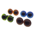 Wholesale Doll Parts Handicraft DIY Plastic Crystal Glitter Safety Eyes for Stuffed Animal Toys