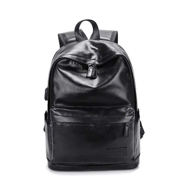 New Backpack Usb Large Capacity Business Backpack Laptop Bag Simple Fashion Travel Bag Waterproof Business Man Travel Backpack