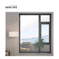 2025 UPVC Aluminum Window Profile Tempered Glass Casement Window Door Household Products Manufacturer Doors & Windows