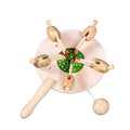 Funny Chicken Eating Rice Toys Wooden Crafts Kids Educational Toy Promotional Gifts