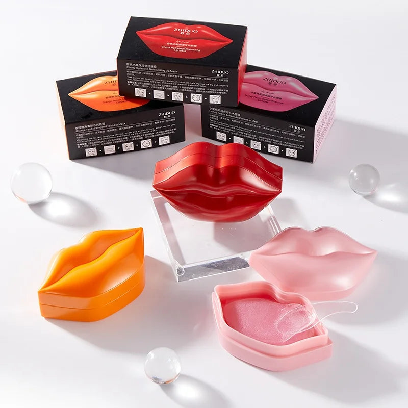 OEM Private Label ZHIDUO Moisturizing Radiance Lip Mask Hydrating Moisturizing Lifting Beautiful Lip Care Lip Mask