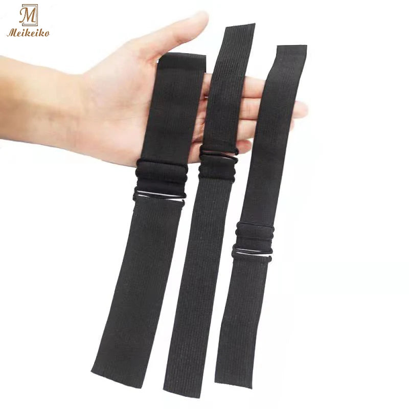 Meikeiko Adjustable Elastic Band for Wigs Sewing 2.5Cm  3.5Cm Wig Accessories Wig Fixed Material