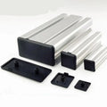 Black Nylon Alum Black Nylon Aluminum Profile End Cap Cover Plate for 2020/2040/3030/4040/4080/4545 EU Aluminum Extrusioninum