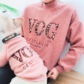 Wholesale Winter Warm Dog and Me Jumper Outfit Matching Human Set