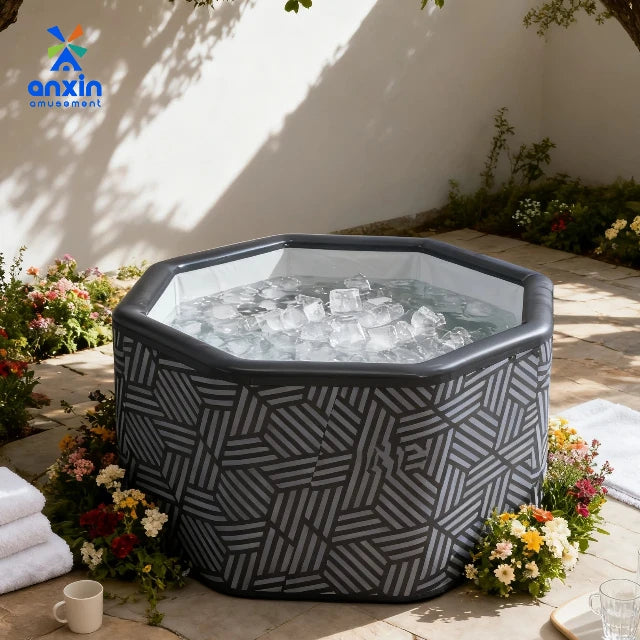 China Manufacture Hot Sale Custom Size Style Water Chiller Ice-Bath Inflatable Round Ice Bath Tub With Cooling System