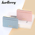 Baellerry Front Pocket Wallet RFID Custom Slim Polyester Fashion Card Holder Minimalist Women Small Luxury Credit Card Cases