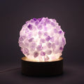 DIY Wholesale natural quartz chips gemstone tumbled stone rainbow fluorite lamps healing stones for Home Decoration