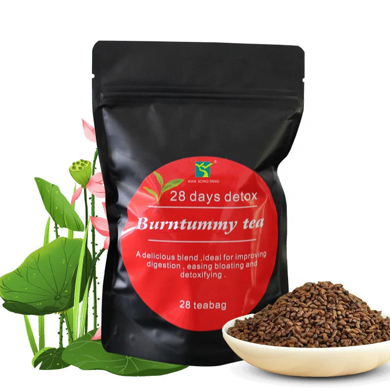 28 Days Detox Flat Tummy Tea of Chinese Traditional Weight Loss Slimming Diet Herbal Tea
