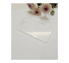 10pcs of Clear Acrylic Rectangle Luggage Tags Blank Keychain and Display Rack Tags