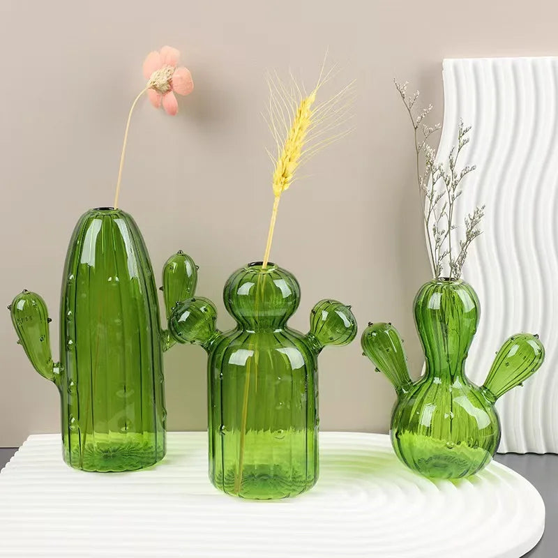 Manufacturers Wholesale Simple Ins Wind Creative Personality Hydroponic Cactus Vase Desktop Decoration