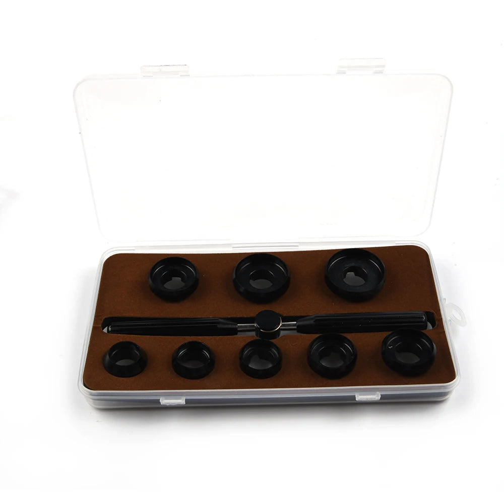 Low Price Factory Vintage 9-piece Set of Titanium Alloy 5537 Meter Opener Watch Repair Tools Watch case Opener