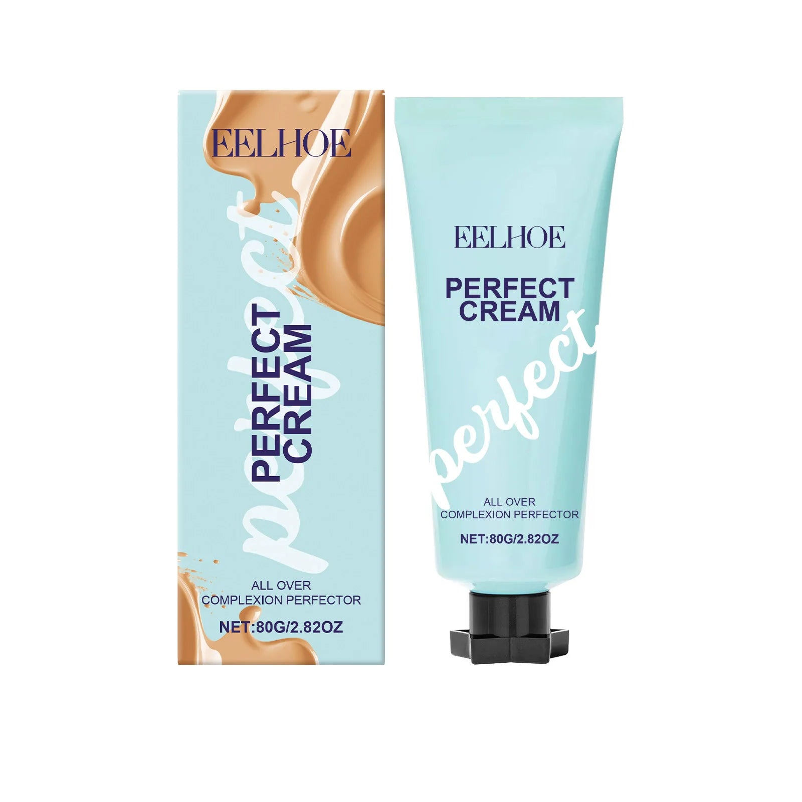 EELHOE Mineral Long-Lasting Concealer Cream Waterproof and Sweatproof for Covering Blemishes Dullness Brightening Skin