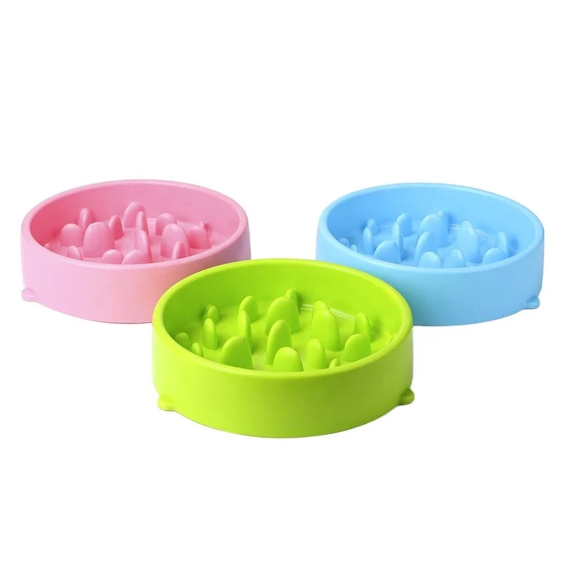 Factory Wholesale Anti Chocking Healthy Design Cat Fun Interactive Feeder Stop Bloat Eco Friendly Slow Feed Dog Bowl Pet Bowl